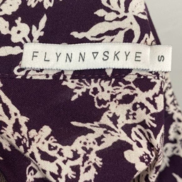 Flynn Skye Wrap It Up Purple Floral Maxi Skirt - Picture 4 of 5